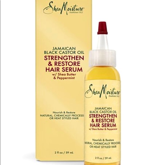 Shea Moisture Jamaican Black Castor Oil Strengthen & Restore Hair Serum - Picture 2 of 5